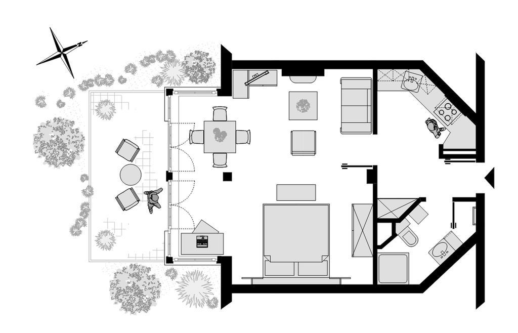 Atelier-Appartement Ambienta Im Zentrum Von Binz Exteriör bild